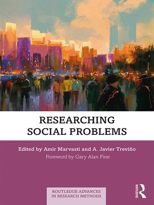 cover image of Researching Social Problems